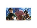 Attack On Titan Xxl Tappetino Per Mouse Eren, Mikasa, Armin, Levi Sakami Merchandise