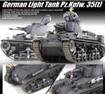 Carro armato German Light Tank Pz.Kpfw. 35(T. Scala 1/35. Academy AC13280