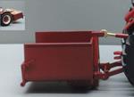 Cassonetto Rosso con Attacco Idraulico a Tre Punti 1:32 Model Repli140R
