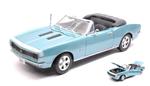 Chevrolet Camaro Ss 396 1967 Metallic Light Blue 1:18 Model Mi31684Bl