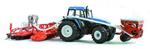 Kuhn Btf 4000 + Hr4004 + Tf1500 (Tractor Not Included) 1:32 Model Repli076