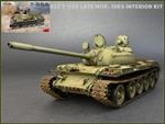 T-55A Late Mod.1965 Tank Plastic Kit 1:35 Model Min37022