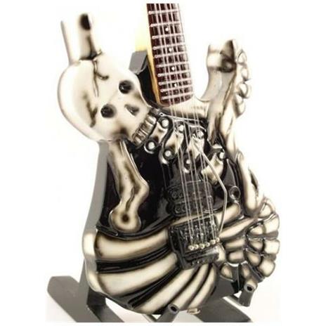 Chitarra In Miniatura George Lynch. Esp Skulls & Bones - 2