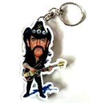 Portachiavi in acrilico caricature Music Legends. Lemmy Kilmister. Motorhead