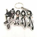 Kiss The Portachiavi Caricature Music Legends