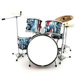 Mini batteria da collezione replica mod. Iron Maiden - TOP SELLER