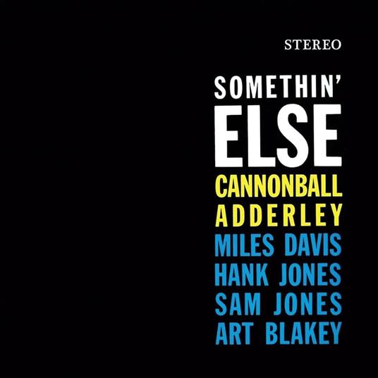 Somethin' Else (Marble Vinyl) - Vinile LP di Julian Cannonball Adderley