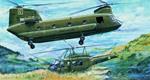 Ch-47A Chinook Helicopter 1:35 Plastic Model Kit Riptr 05104