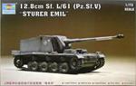 128 Mm Sf.L/61 Pz.Sf.V: Sturer Emil Tank 1:72 Plastic Model Kit Riptr 07210