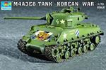 M4A3E8 Tank (T80 Track) Tank Korean War 1:72 Plastic Model Kit RIPTR 07229