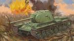 Russian Kv-3 Heavy Tank 1:35 Plastic Model Kit Riptr 09544