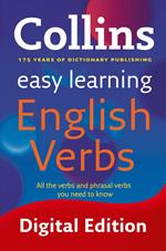 Easy Learning English Verbs: Your essential guide to accurate English (Collins Easy Learning English)