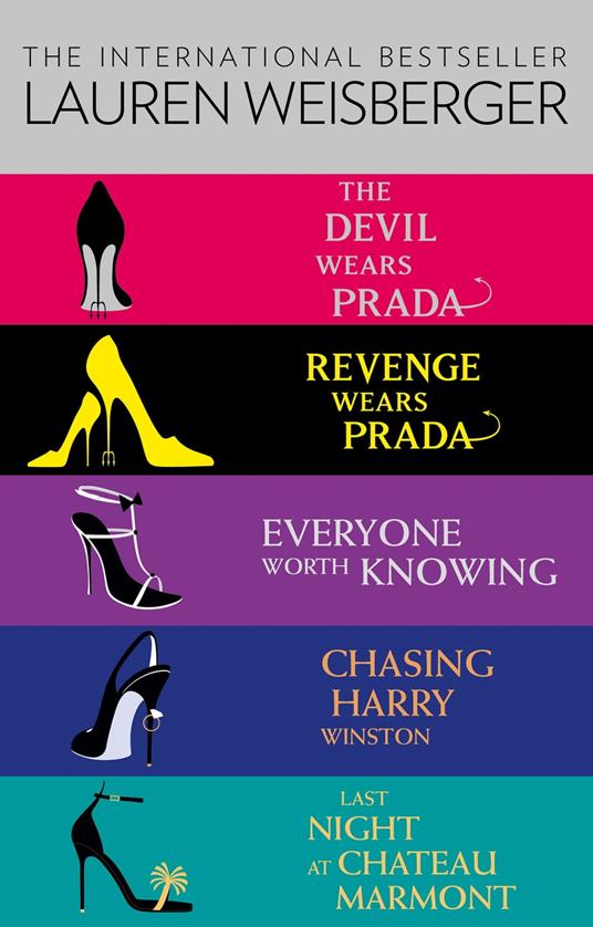 Lauren Weisberger 5-Book Collection: The Devil Wears Prada, Revenge Wears  Prada, Everyone Worth Knowing, Chasing Harry Winston, Last Night at Chateau  Marmont - Weisberger, Lauren - Ebook in inglese - EPUB2 con