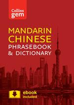 Collins Mandarin Chinese Phrasebook and Dictionary Gem Edition: Essential Phrases and Words in a Mini, Travel-Sized Format