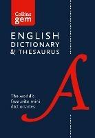 English Gem Dictionary and Thesaurus: The World’s Favourite Mini Dictionaries
