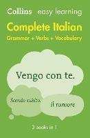Easy Learning Italian Complete Grammar, Verbs and Vocabulary (3 books in 1): Trusted Support for Learning
