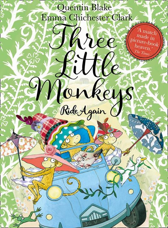 Three Little Monkeys Ride Again - Quentin Blake,Emma Chichester Clark,Colman Olivia - ebook