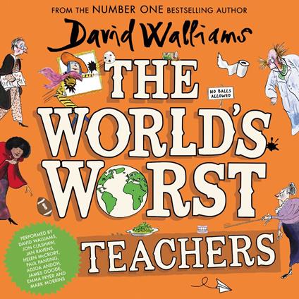 The World’s Worst Teachers: Laugh-out-loud with this funny illustrated story collection from the bestselling author of Robodog. Perfect for kids aged 7-12