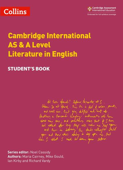 Collins Cambridge International AS & A Level – Cambridge International AS & A Level Literature in English Student's Book - Maria Cairney,Noel Cassidy,Mike Gould,Ian Kirby - ebook