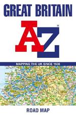 Great Britain A-Z-Road Map