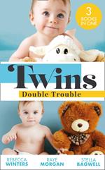 Twins: Double Trouble: Doorstep Twins (Mediterranean Dads) / A Daddy for Her Sons / Daddy's Double Duty