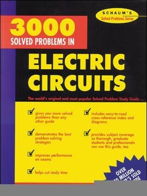 3,000 Solved Problems in Electrical Circuits - Syed Nasar - cover