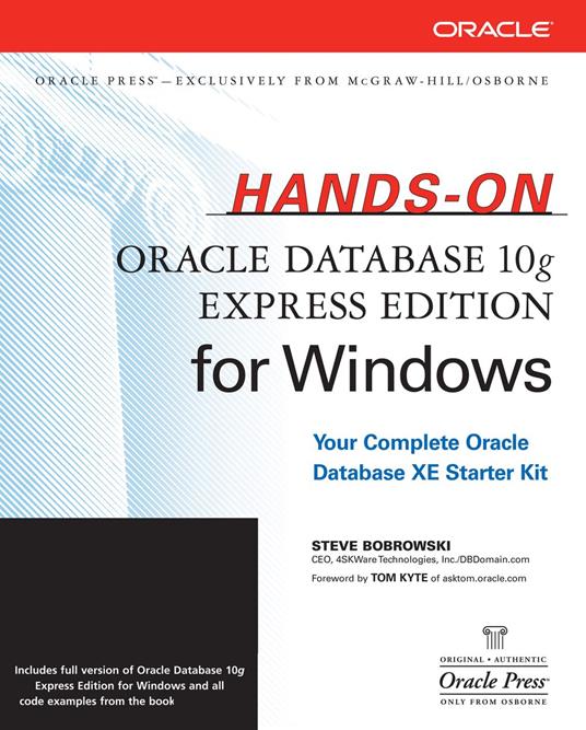 Hands-On Oracle Database 10g Express Edition for Windows