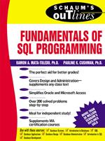 Schaum’s Outline of Fundamentals of SQL Programming