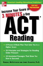 Increase Your Score In 3 Minutes A Day: ACT Reading