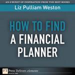 How to Find a Financial Planner