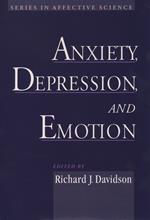 Anxiety, Depression, and Emotion