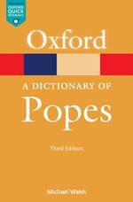 Dictionary of Popes