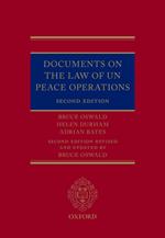 Documents on the Law of UN Peace Operations