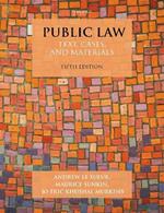 Public Law: Text, Cases, and Materials