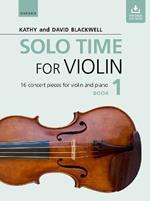Solo Time for Violin Book 1: 16 concert pieces for violin and piano