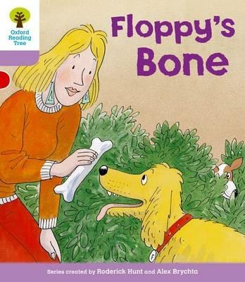 Oxford Reading Tree: Level 1+: More First Sentences B: Floppy's Bone - Roderick Hunt - cover