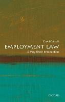 Employment Law: A Very Short Introduction