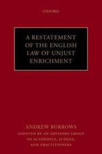 A Restatement of the English Law of Unjust Enrichment