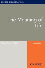 Meaning of Life: Oxford Bibliographies Online Research Guide