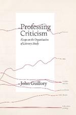 Professing Criticism: Essays on the Organization of Literary Study