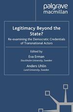 Legitimacy Beyond the State?