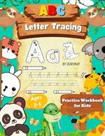 Letter Tracing Book for Kids 3-5 Years Old: Big Letter Tracing Book for Kids, Fun Activity Book (156 Pages)
