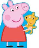 Peppa Pig: All About Peppa: A Peppa-shaped board book