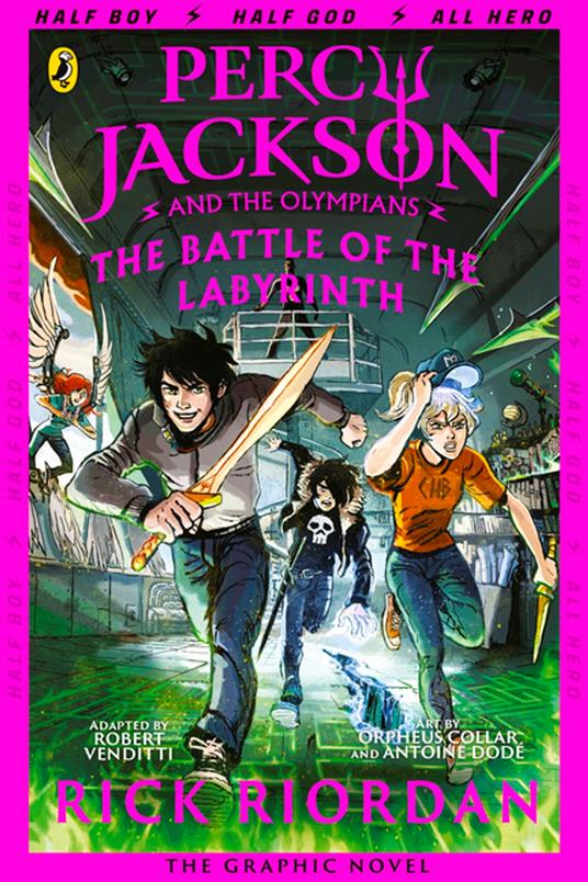 The Battle of the Labyrinth: The Graphic Novel (Percy Jackson Book 4) - Rick Riordan - ebook