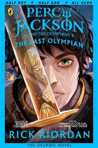 The Last Olympian: The Graphic Novel (Percy Jackson Book 5) - Rick Riordan  - Libro in lingua inglese - Penguin Random House Children's UK 