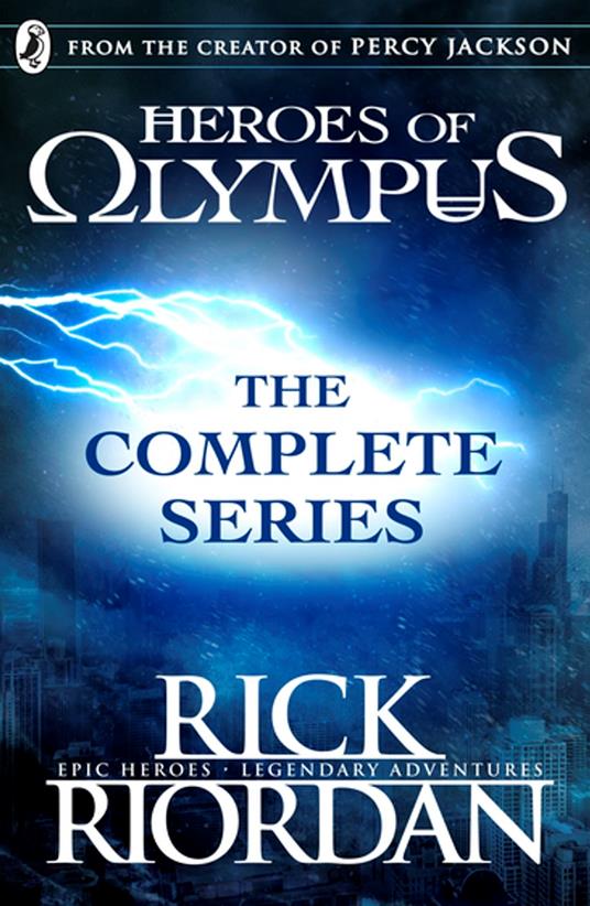 Heroes of Olympus: The Complete Series (Books 1, 2, 3, 4, 5) - Rick Riordan - ebook