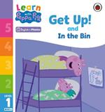 Learn with Peppa Phonics Level 1 Book 4 – Get Up! and In the Bin (Phonics Reader)