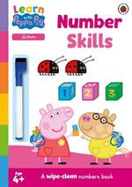 Learn with Peppa: Number Skills: A wipe-clean numbers book
