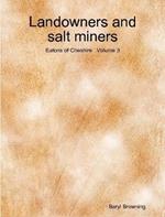 Landowners and salt miners