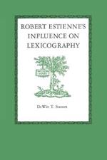 Robert Estienne's Influence on Lexicography